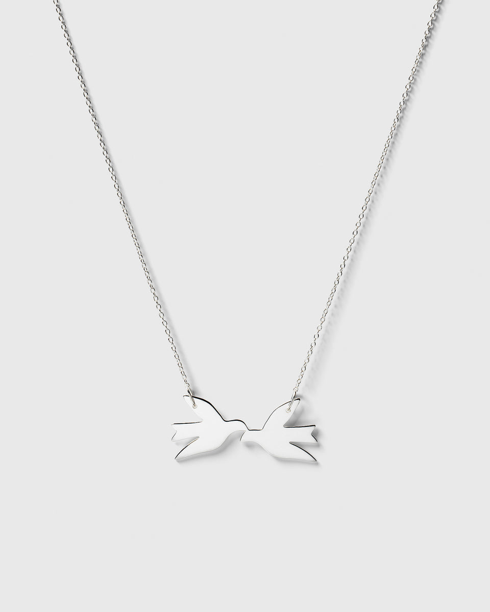 Birdy Necklace Silver