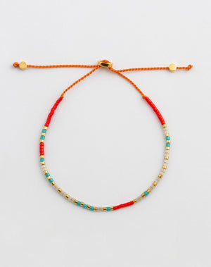 Code Bracelet Gold I Love You