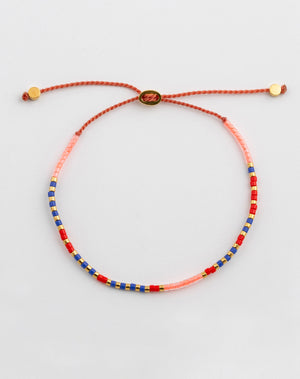 Code Bracelet Gold Just Breathe