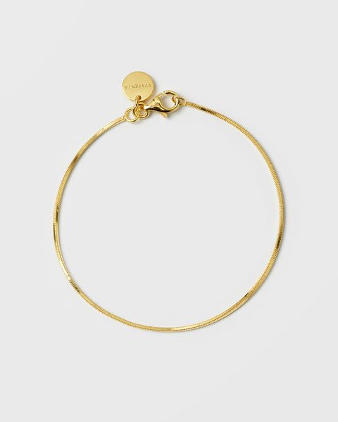 Sheer Mirror Bracelet Gold