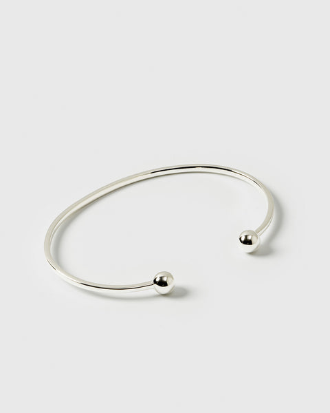 Strict Ball Bangle Silver