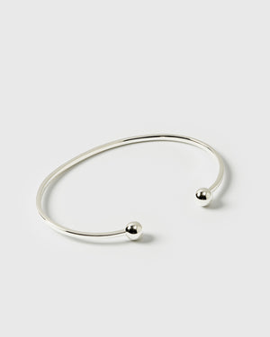 Strict Ball Bangle Silver