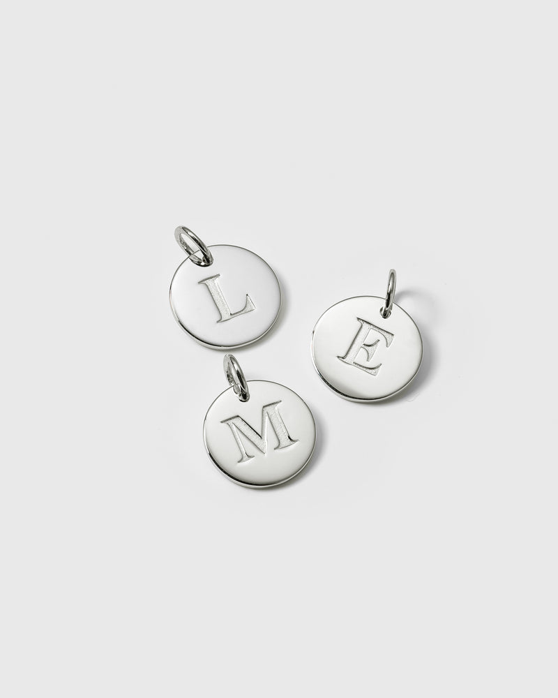 Beloved Big Letter Silver