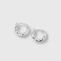 Bolded Wavy Earrings Silver