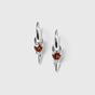 Mrs H Spike Earrings Silver