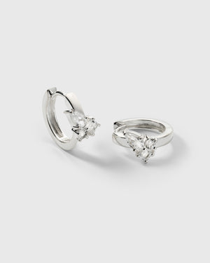 Pam Hoops Silver