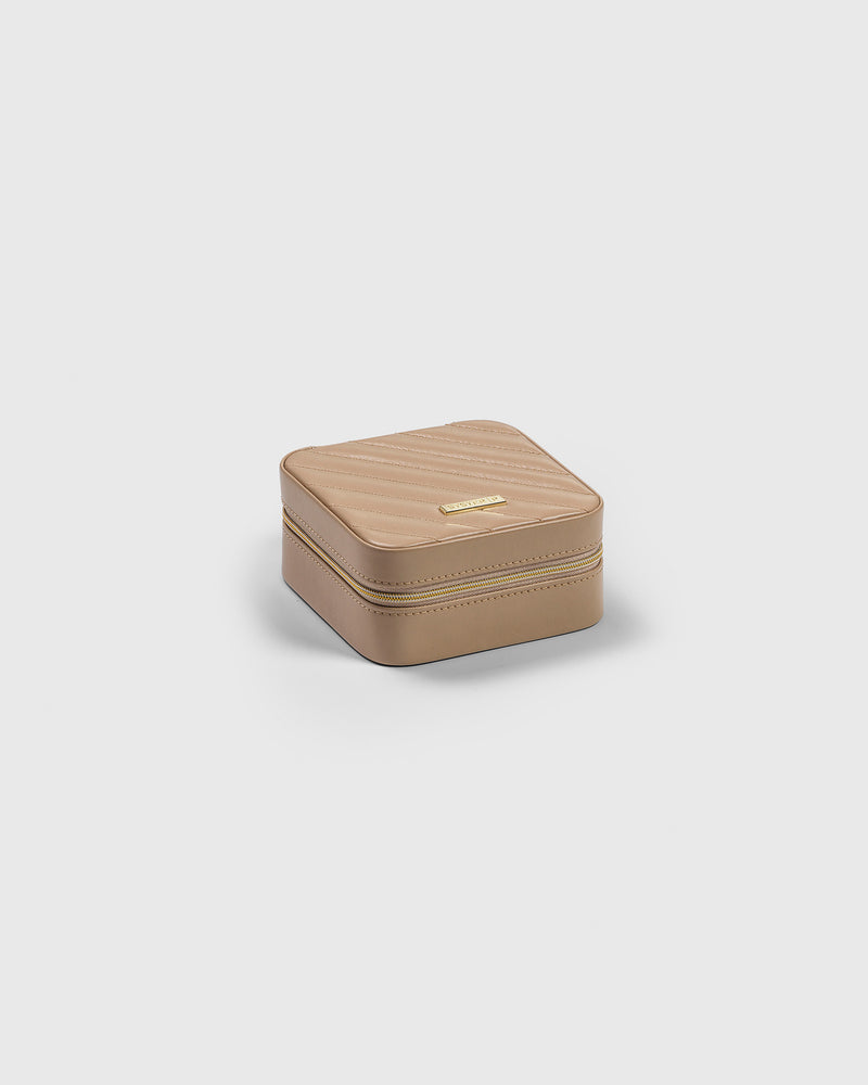 Jewelry Case Small Beige