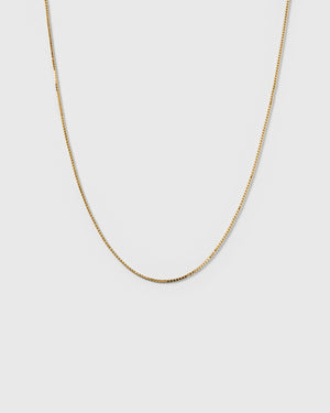 Beloved Short Box Chain Gold