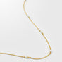 Treasure Multi Pearl Necklace Gold