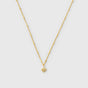 North Star Necklace Gold