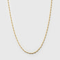 Sheer Station Necklace Gold