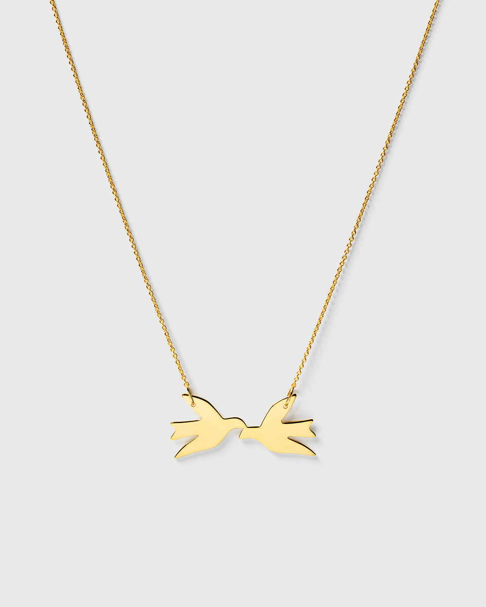 Birdy Necklace Gold