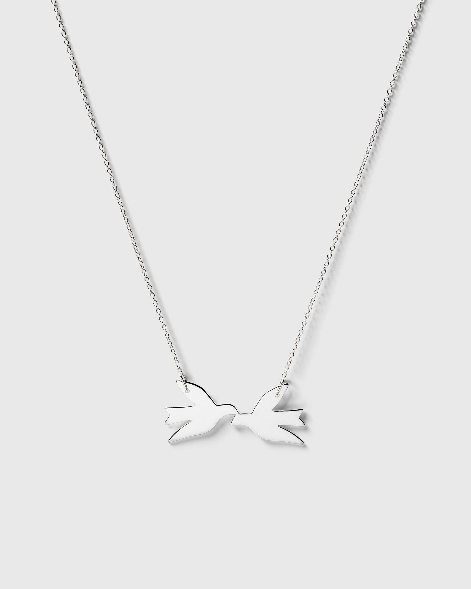 Birdy Necklace Silver