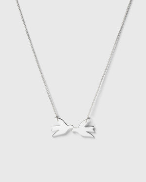 Birdy Necklace Silver