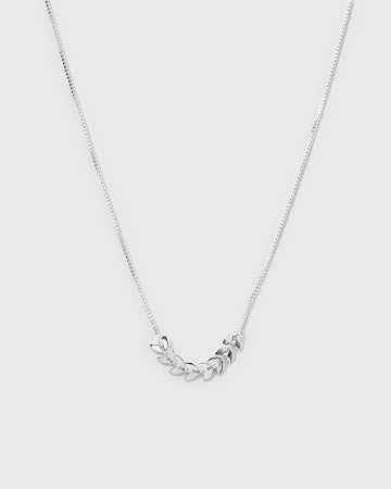 Layers Simone Necklace Silver