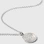 Lucky Coin Navigate Necklace Silver