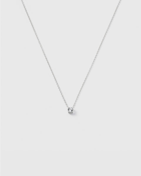 Minimalistica Solo Nova Necklace Silver
