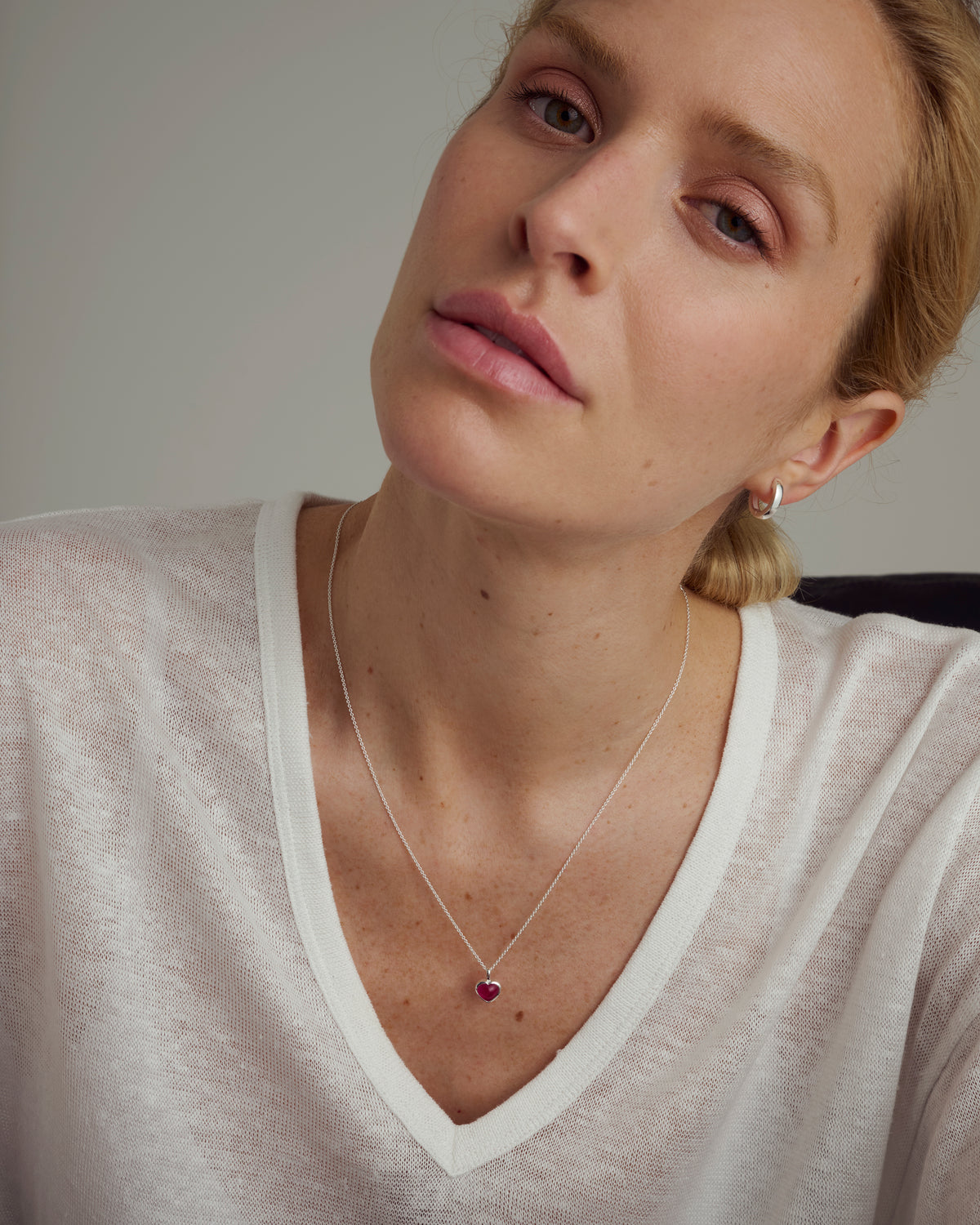 La La Love Necklace Silver