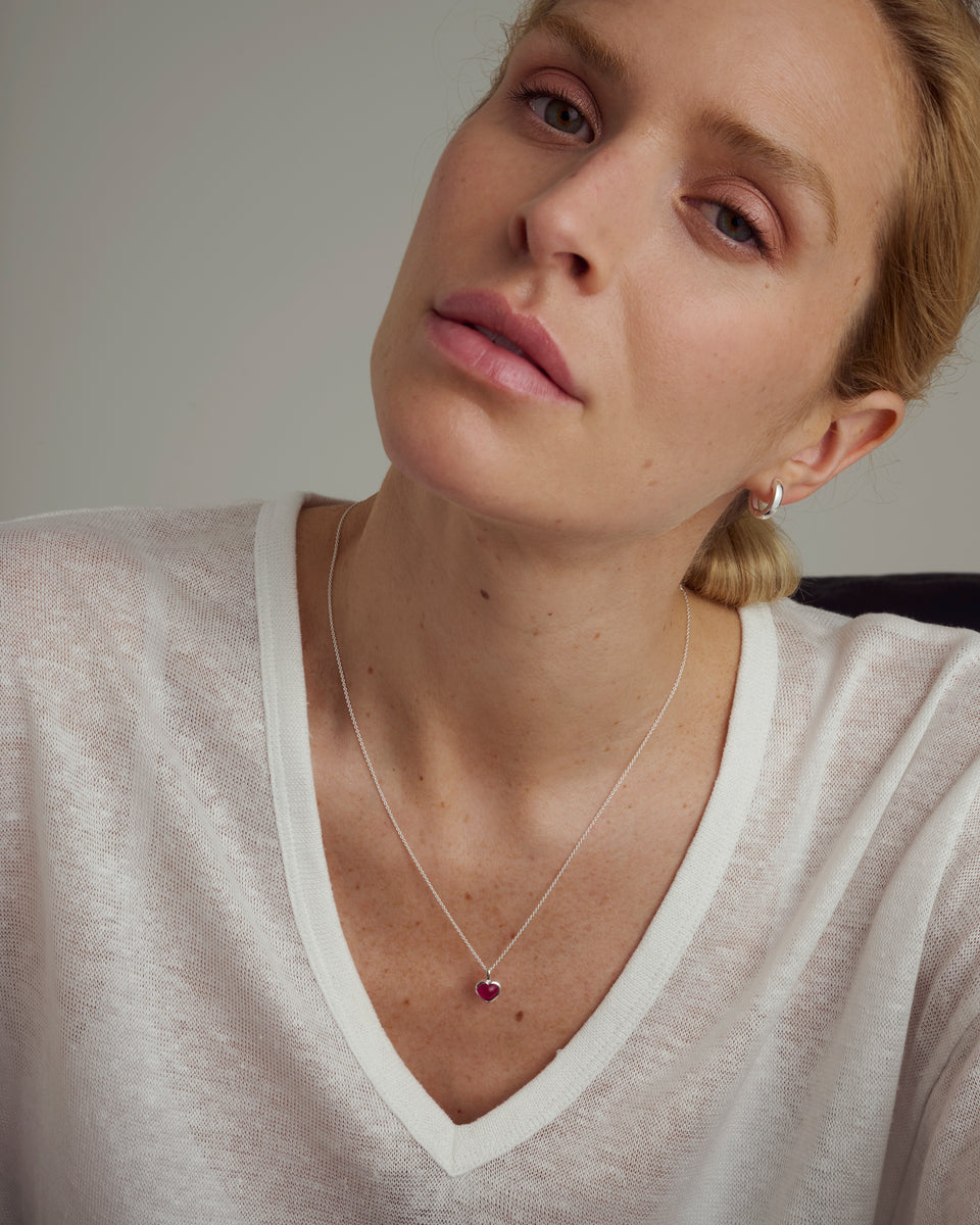 La La Love Necklace Silver
