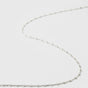 Sheer Station Necklace Silver