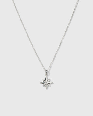 North Star Big Necklace Silver
