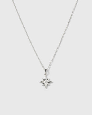 North Star Big Necklace Silver
