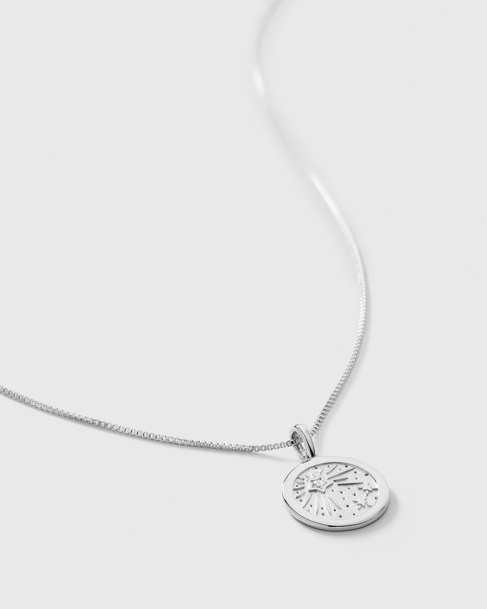 Lucky Coin Such A Star Necklace Silver