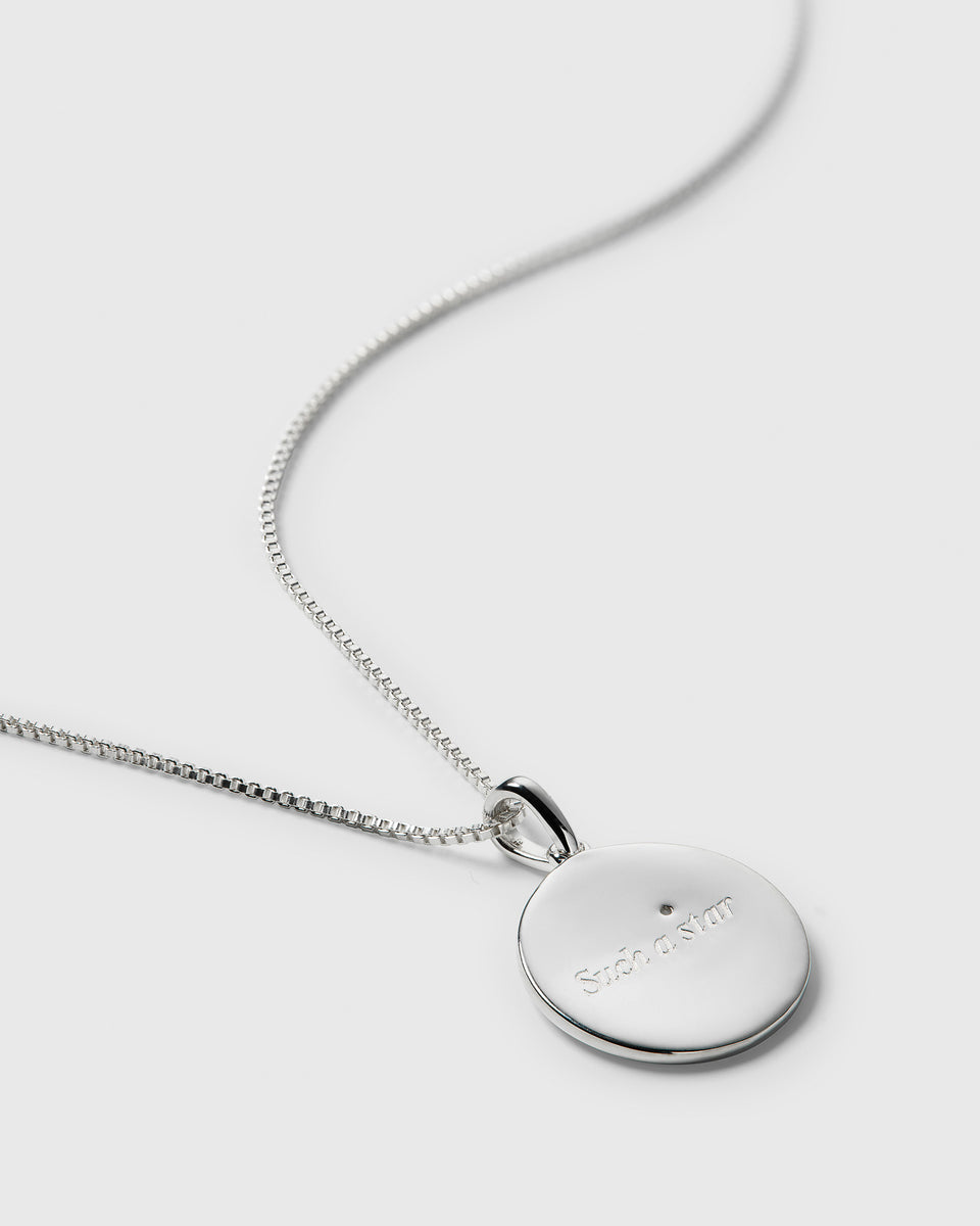 Lucky Coin Such A Star Necklace Silver