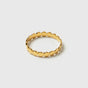 Beaches Flat Dots Ring Gold