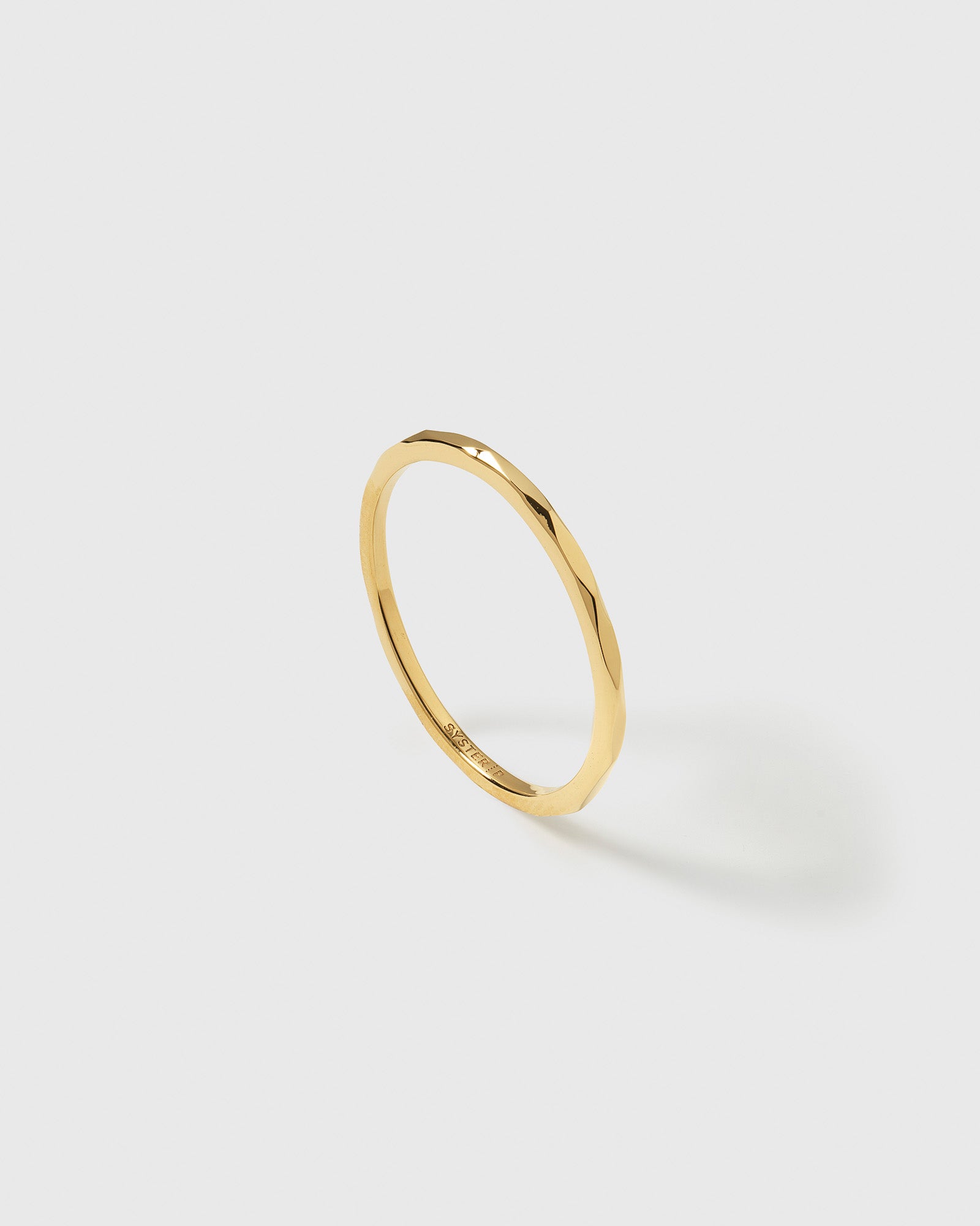 Tiny Ultrathin Ring Gold
