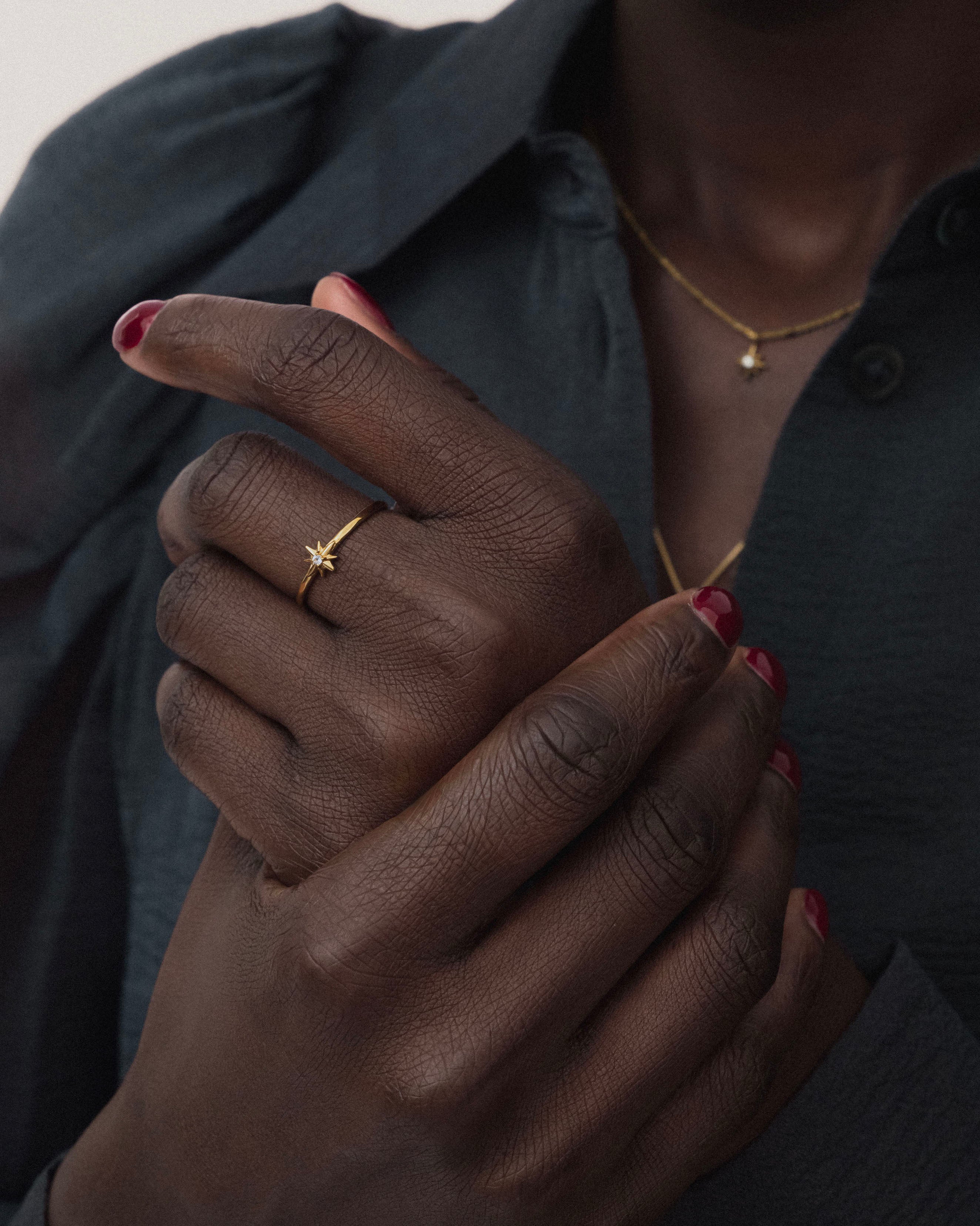 North Star Ring Gold