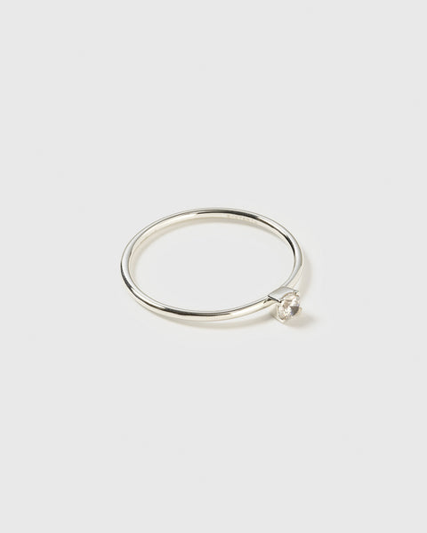 Tiny Princess Ring Silver
