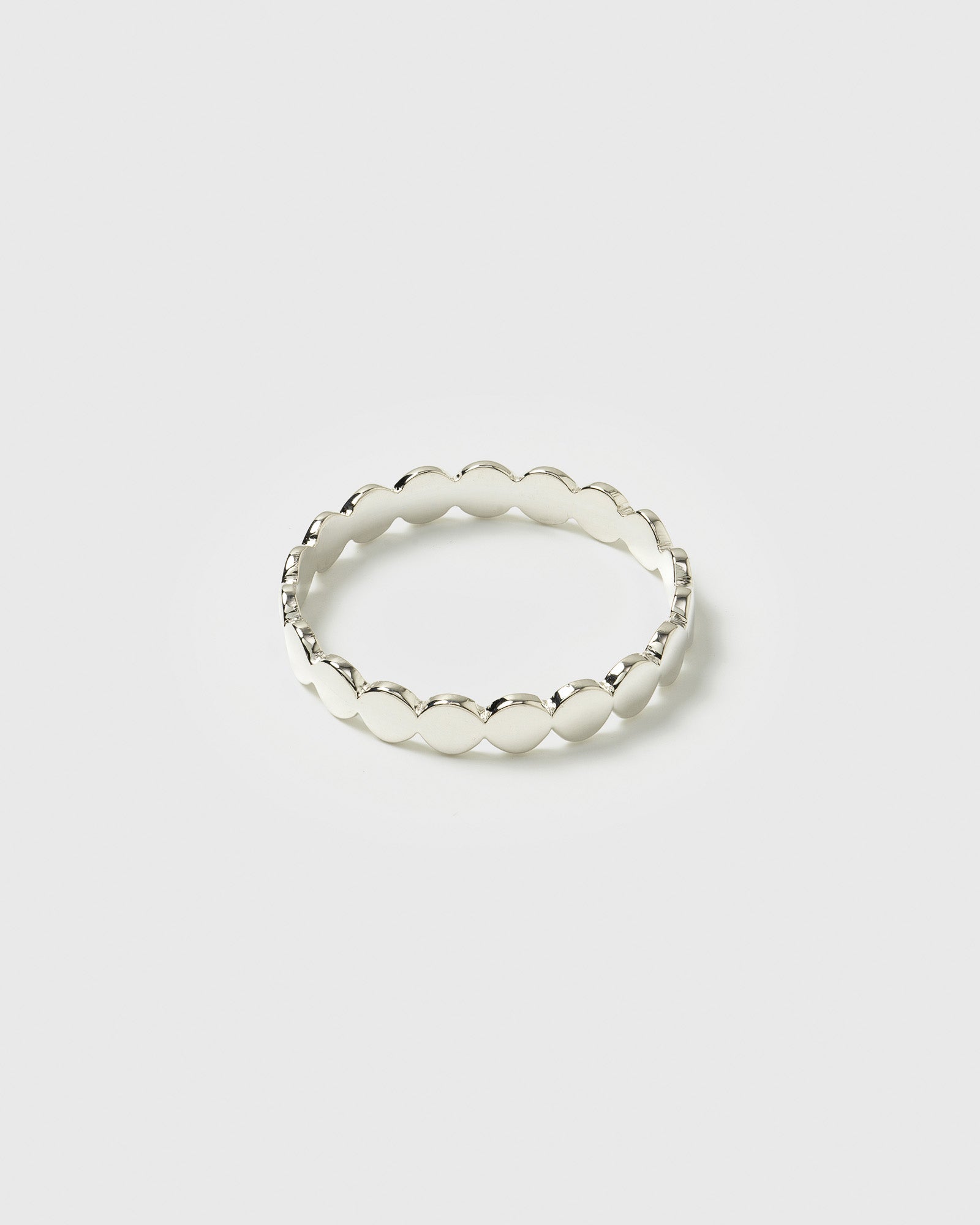 Beaches Flat Dots Ring Silver