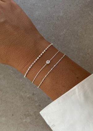 Minimalistica Solo Nova Bracelet Silver